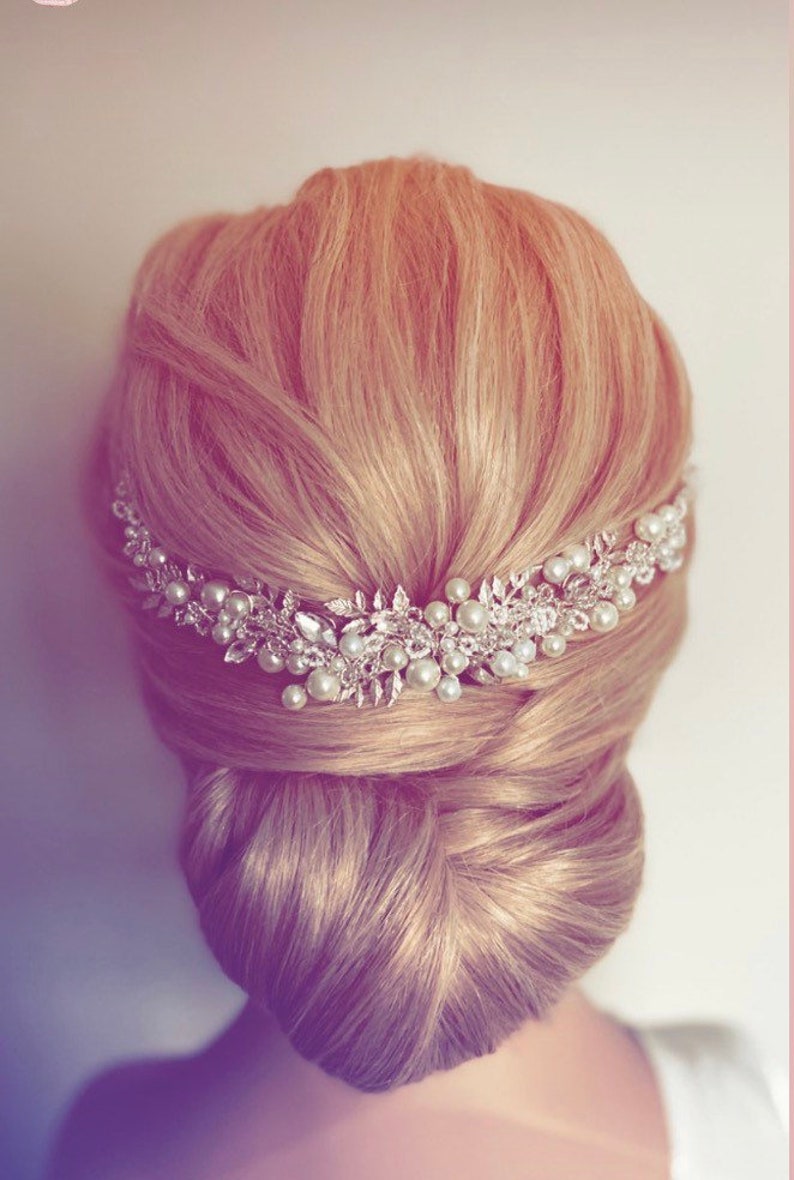 Evie Bridal Hairpiece Wedding Hair Accessories Bridal image 4