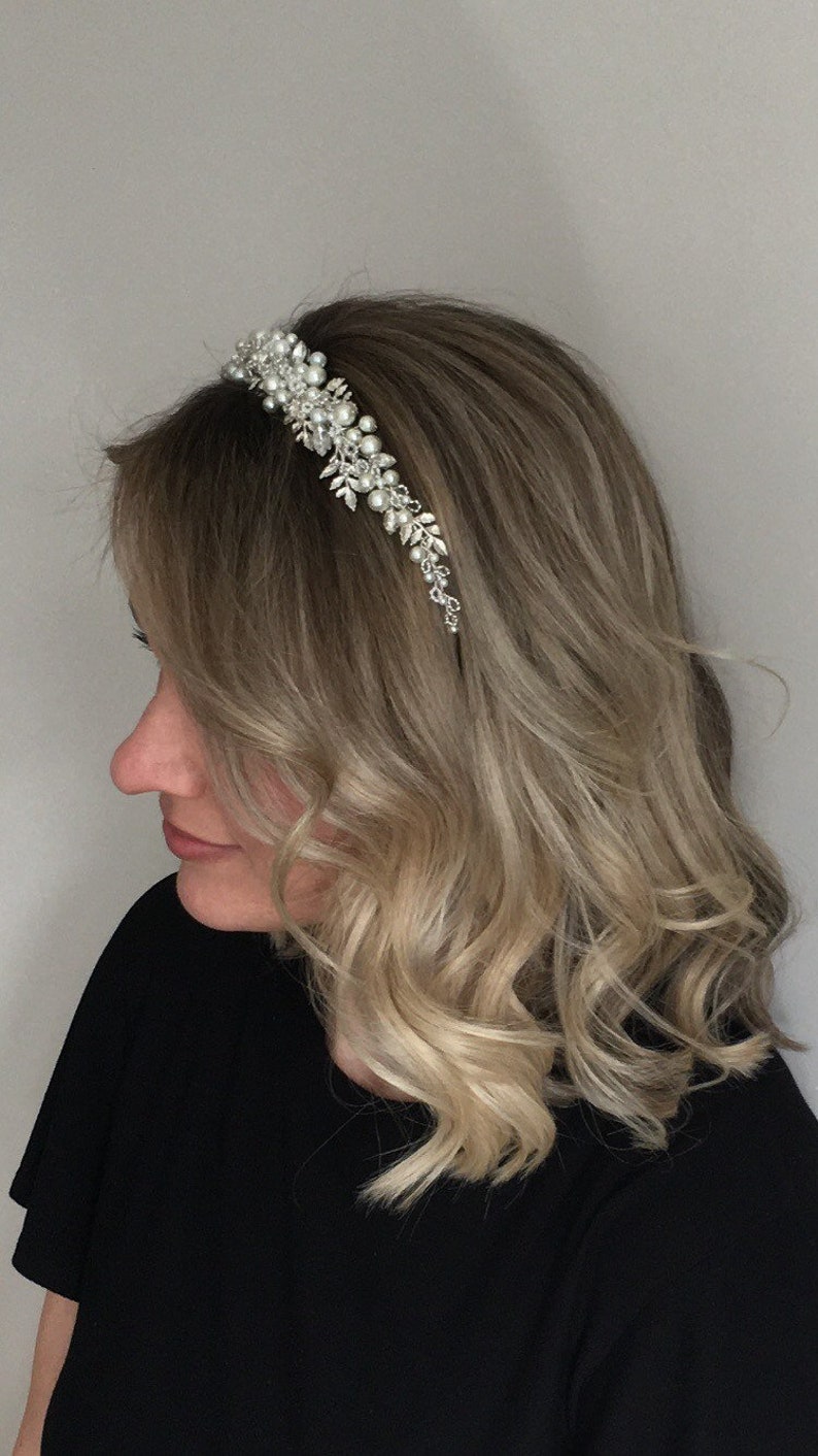 Evie Bridal Hairpiece Wedding Hair Accessories Bridal image 7