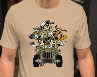 Disney Animal Kingdom Safari Womans Unisex t-shirt Shirt Ladies Woman's Mens Men's Walt Disney World Disneyland Epcot Hollywood Studios