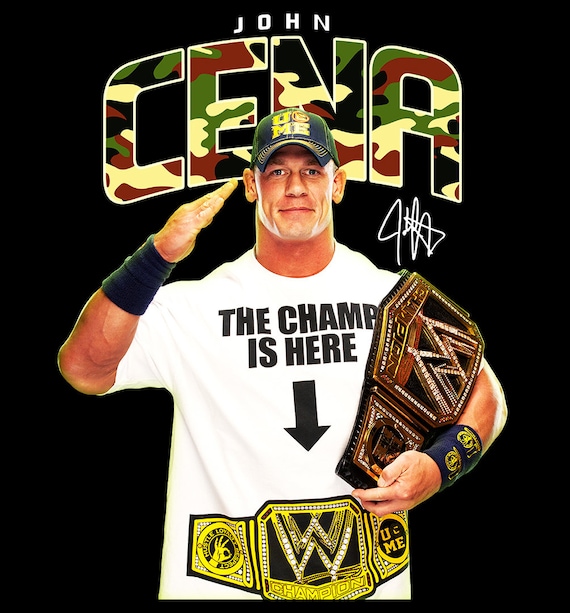 JOHN CENA WWE Png Instant Download, Digital Files Png