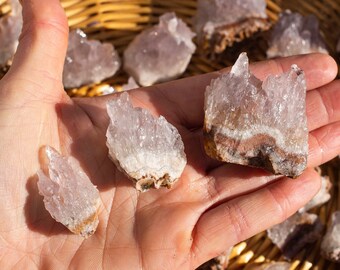 Auralite-23 Crystals (Canadian Chevron Amethyst): *Rare* Root Cluster - Intuitively Chosen for YOU