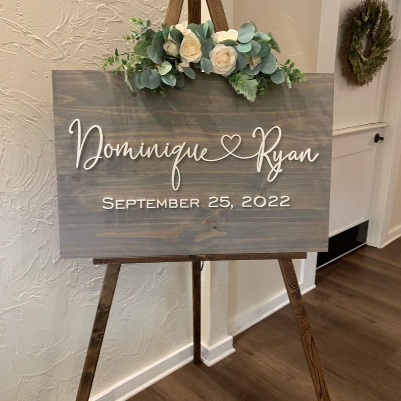 Wedding Sign Stand Event Signage Holder Floor Easel for Etsy