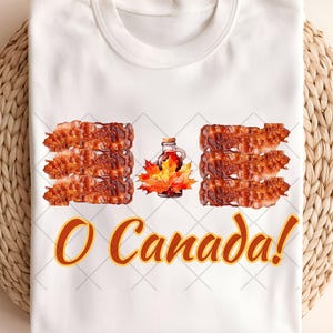 Speck und Ahornsirup Kanadische PNG, Heat Sublimation, O Canada, Kanada Flagge