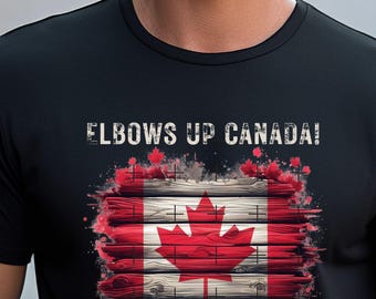 Rustik träflagga från Kanada, bästsäljare, populärt kanadensiskt citat, unisexdesign, kanadensisk stolthet, kanadensisk patriotism