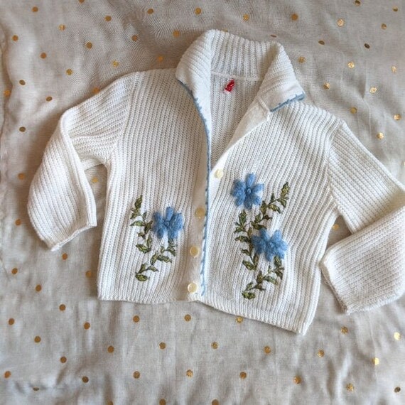 Vintage Volup Floral 50s Cardigan