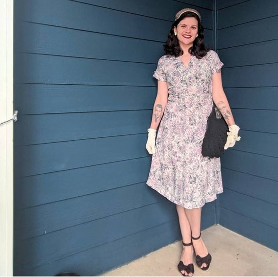Vintage 1940s Dress