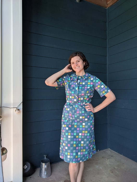 Vintage 1960s Day Dress
