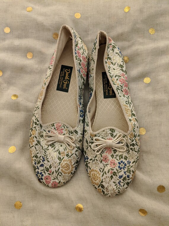 1960s Daniel Green Bedroom Vintage Slippers