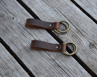 Leather Skirt Hikes (Pair) with 1.5" Rings