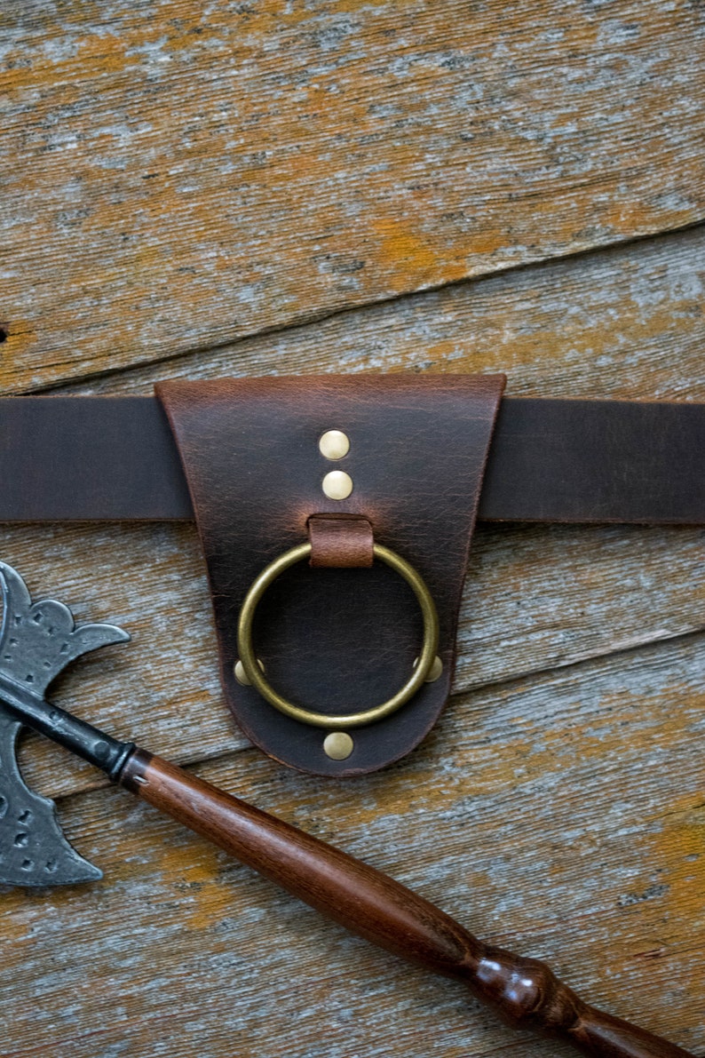 Made to Order Handmade Rustic Crazy Horse Brown Heavy Duty Leather Axe Frog Axe Holder Ax Frog Ax Holder