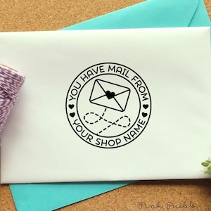 Sello de correo personalizado / Sello de goma personalizado para correo, embalaje o etiquetas de dirección