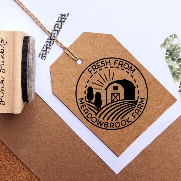 Farm Stamp Etsy