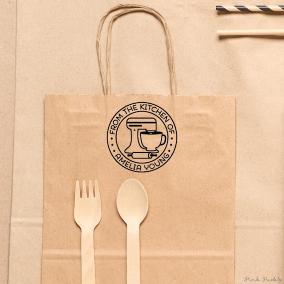 Self Inking From the Kitchen of Stamp | Personalized Cooking Design | Custom Baking Gift