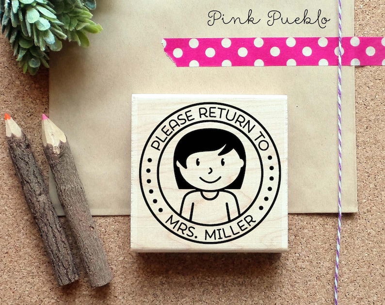 Personalized Teacher Rubber Stamp Teacher Homework Stamp Etsy