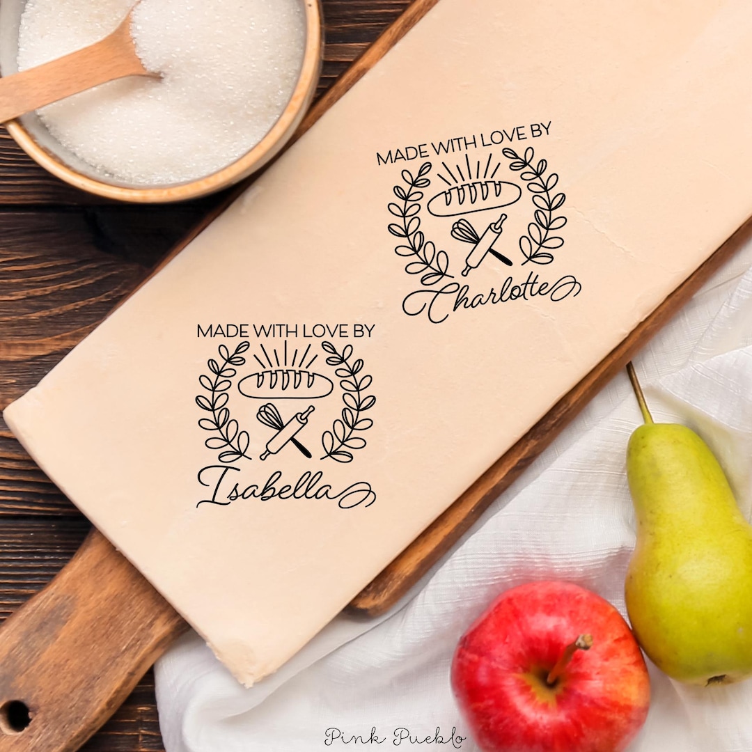 Personalized Baking Stamp | Custom From the Kitchen of Design ...