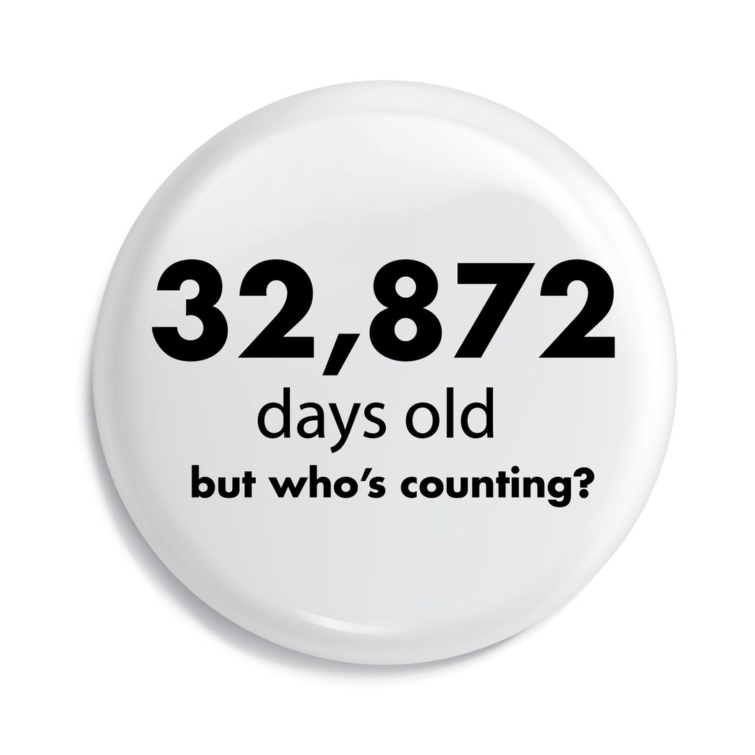 "CU Next Tuesday" Novelty Birthday Badge - 59mm Rude Funny Pin For Parties, Gifts & Celebrations