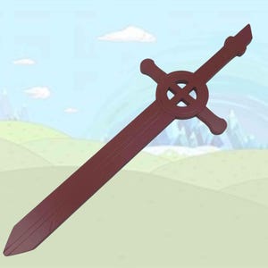 23 inch Finn&#39;s Demon Blood Sword from Adventure Time Cosplay Replica Costume Prop