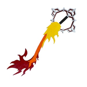 31&quot; Eternal Flame Keyblade  (Flame Liberator) Leah Axel Cosplay Replica Costume Prop