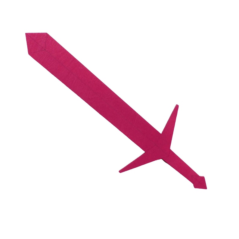 Petite Sized Finn's Demon Blood, Finns Sword, Pink Crystal Sword | Kids Costume Party Dress Up Pink Crystal PAINT