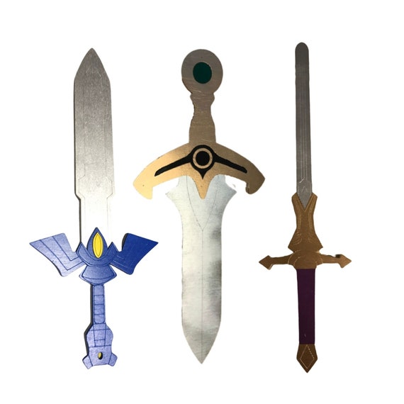 Legend Of Zelda Swords Master Sword Twilight Princess Etsy