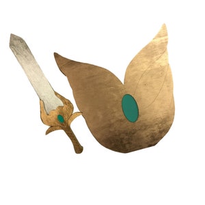 Petite Sized NEW She-Ra Shield or Shield and Sword Set | Princesses of Power Kids Costume Dress Up Party
