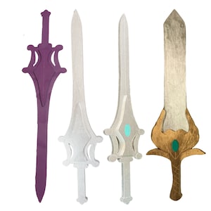 X-Large He-Man, She-Ra, Skeletor or NEW She Ra & Princesses of Power (Sword of Protection) Cosplay Replica Costume Prop