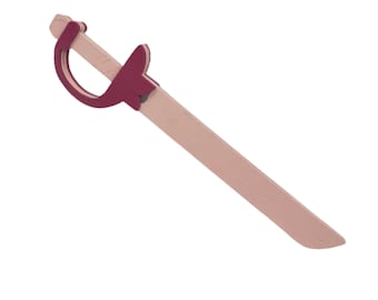Petite Sized Rose Quartz Sword | Wooden Cosplay Replica Costume Prop | Kids Costume Party Dress Up
