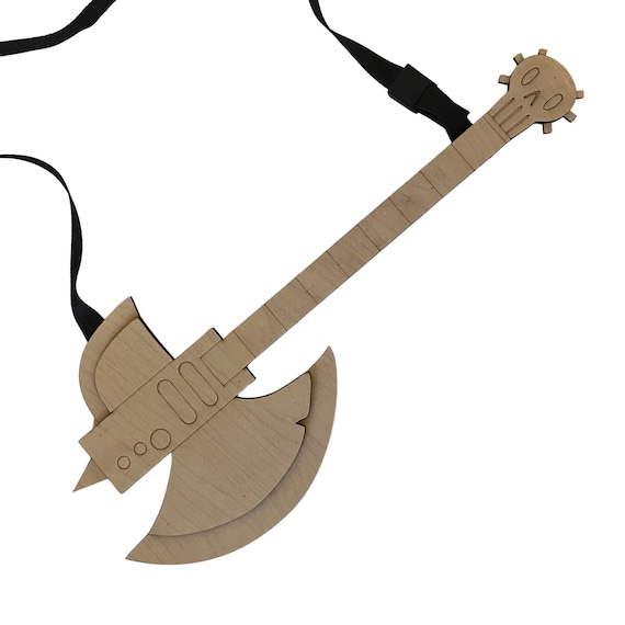 Petite Sized Marshall Lee Axe Guitar From Adventure Time Cosplay