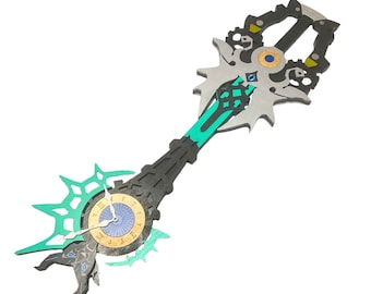 Kingdom Hearts Sora and Riku's Combined Keyblade 3D Model