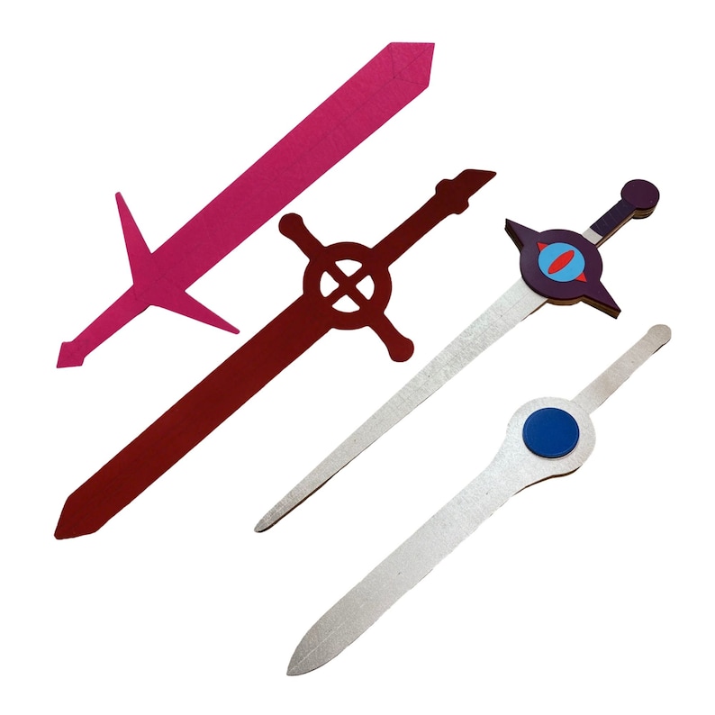Petite Sized Finn's Demon Blood, Finns Sword, Pink Crystal Sword | Kids Costume Party Dress Up image 1
