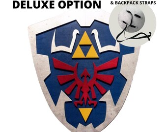 Link's Hylian Shield or Master Prop Set Legend of Zelda Cosplay