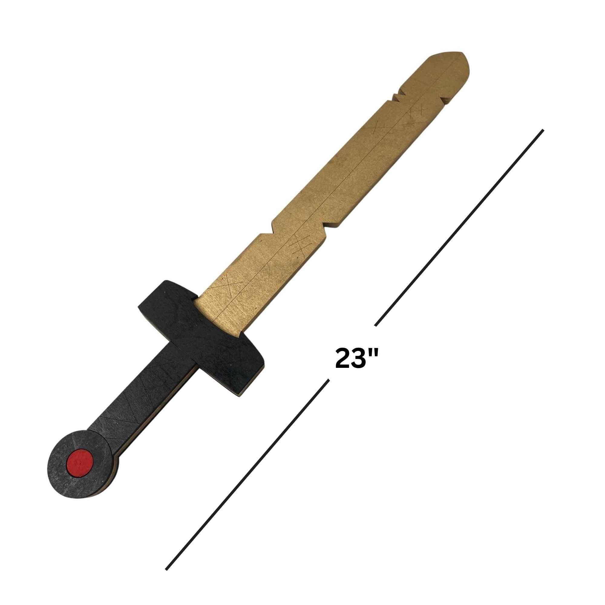 Adventure Time Cosplay Replica Prop | Finn's Scarlet Sword | Wooden ...
