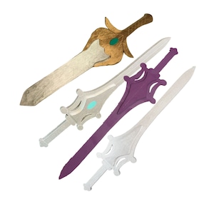 Petite Sized He-Man, She-Ra, Skeletor or NEW She Ra Princesses of Power (Sword of Protection) | Master of Universe Dress Up Costume Party