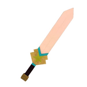 Connie’s Sword Steven Universe Wooden Cosplay Replica Costume Prop