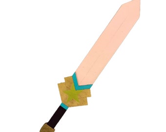 Réplica de disfraz de madera de la espada de Connie de Steven Universe