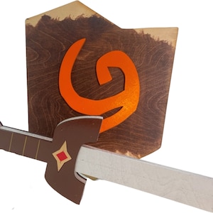 Petite Sized Deku Shield or Shield and Kokiri Sword Set | Legend of Zelda Cosplay Replica Costume Prop | Kids Costume Party Dress Up