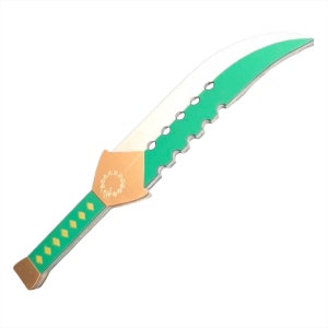 17&quot; Melioda&#39;s Lostvayne Fan Inspired Sword from the anime Seven Deadly Sins Cosplay Replica Costume Prop