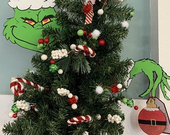 The Mean One Tree Hugger  ~ Digital Download SVG for Glowforge ~ Not a physical Product