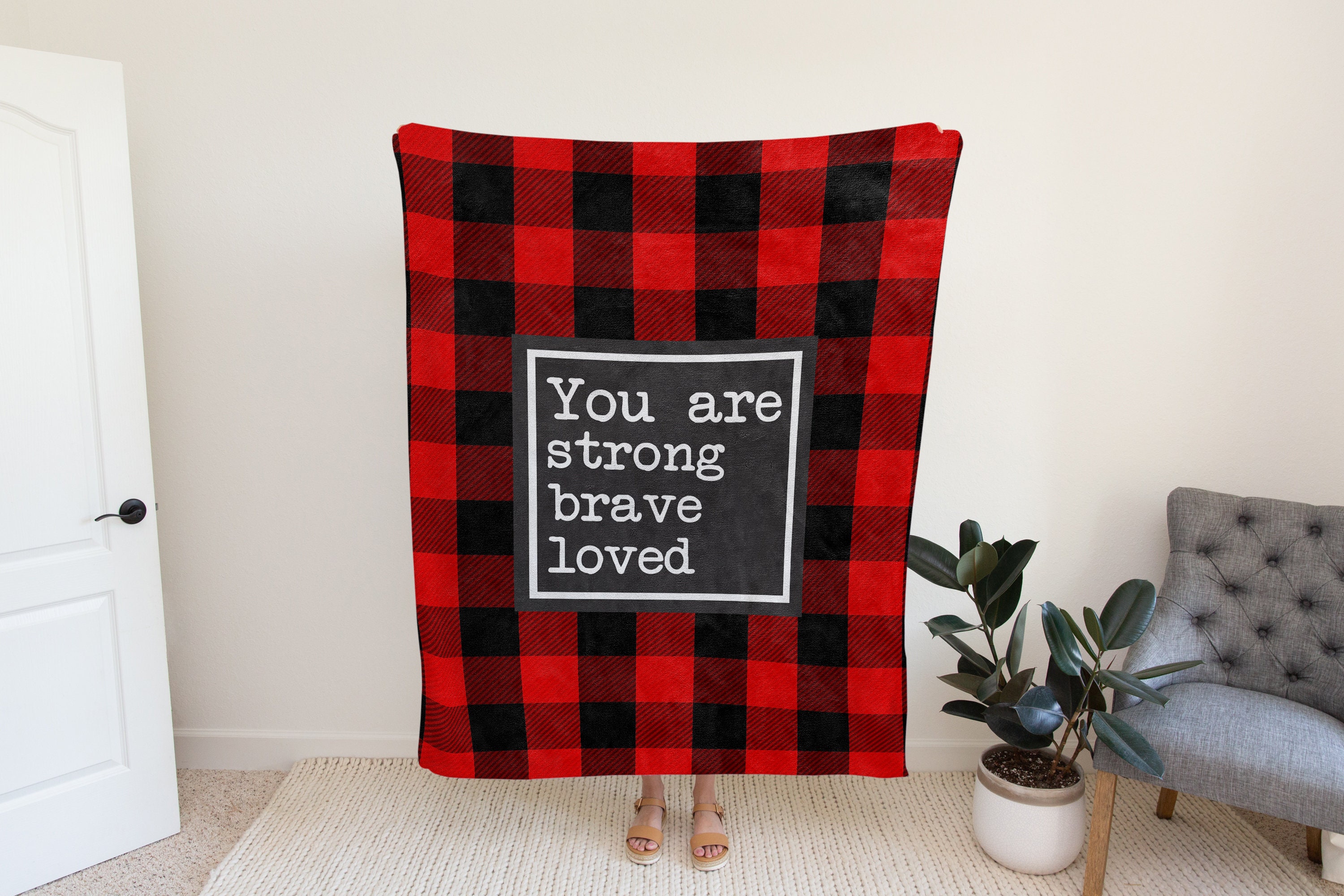 Chemo Blanket Red Ad Black Buffalo Check Blanket Post Etsy Chemo Blanket Red Ad Black Buffalo Check Blanket Post Etsy