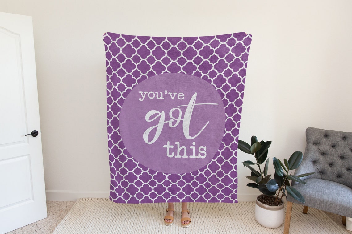 Chemotherapy Blanket, You've Got This, Post Surgery Support Blanket