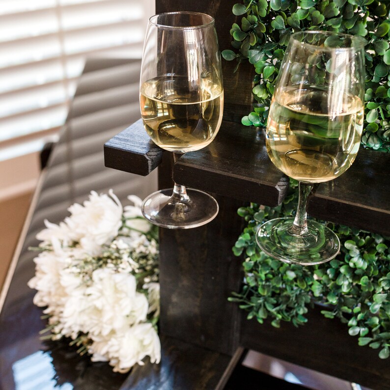 Champagne Wall Wedding Stand Stemware Holder Prosecco Wall Etsy