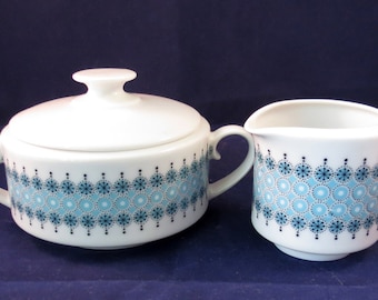 Arabia of Finland, Louhi, Sugarer and Creamer.