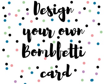 The template for making your own Bombfetti Love card ! PRINTABLE!! It/'s finally here ! PDFJPG