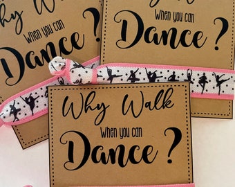 Dance birthday party favors ballerina party favors dance team dance goodie ballerina gifts ballerina theme birthday Dance Competition gift