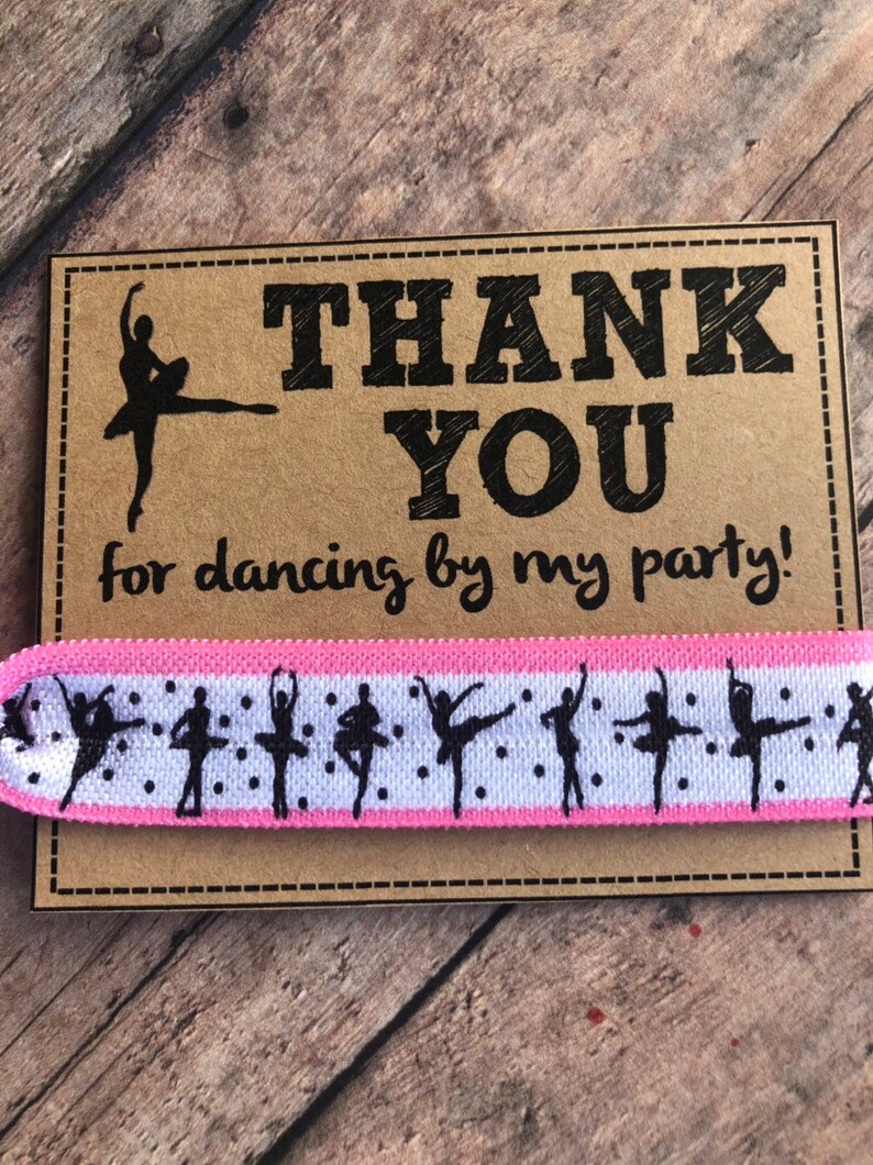 Ballet Birthday Party Favorsballerina Party Favorsdance Etsy