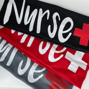 Nurse headband with buttons for mask attachment nurse gifts nurse thank you  personalized nurse headband nurse favors gift for nurse student