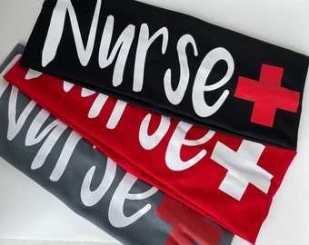 Nurse Headband with Buttons: Mask Attachment, Nurse Gift