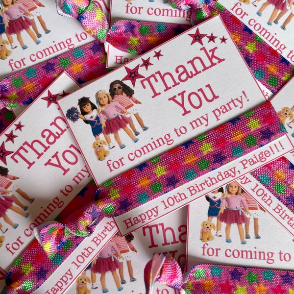 American Girl Favor Etsy