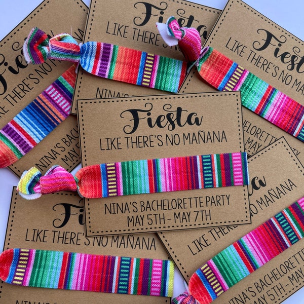 Fiesta Bachelorette favor final fiesta Bachelorette party Favors Mexican Wedding Bach bash Fiesta bachelorette personalized favors