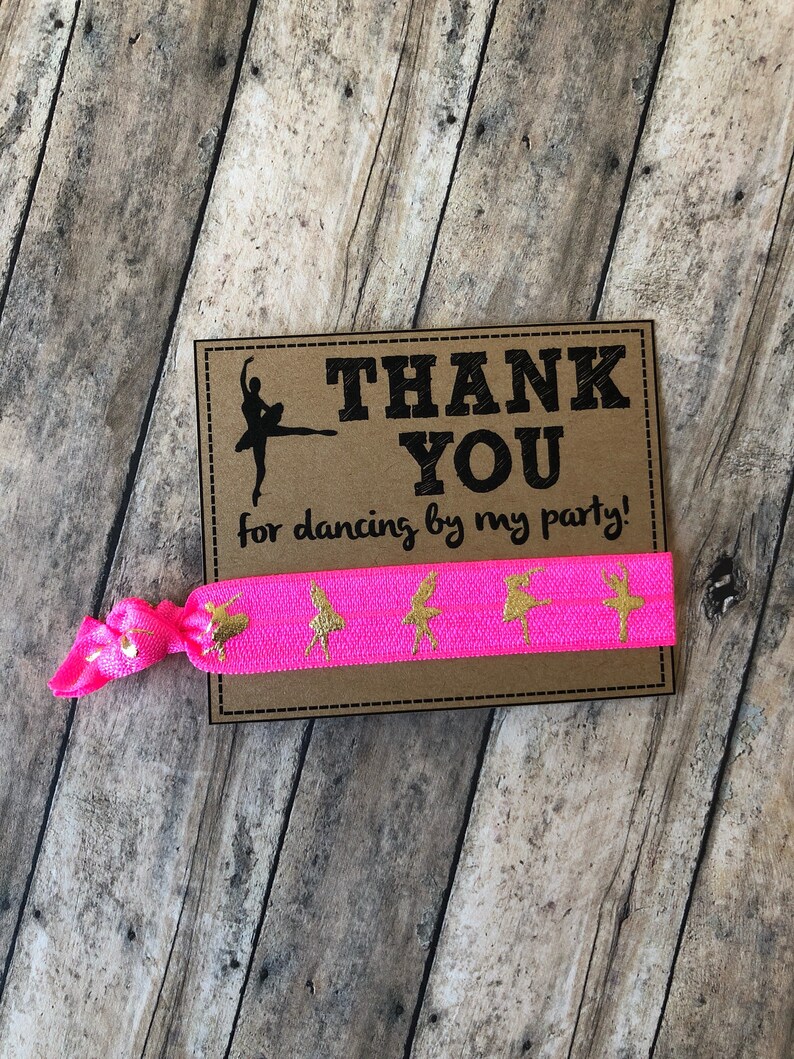Ballet Birthday Party Favorsballerina Party Favorsdance Etsy